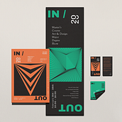 IN/OUT Exhibition. Graphic Design project by Ludwing Garcia - 02.10.2020