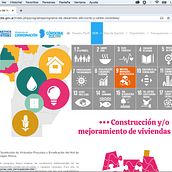 Mi Proyecto para "gestión abierta" vinculación de ODS y acciones de gobierno. Web Design project by Sebastián Chautemps - 11.23.2020