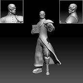 Toxic Priest . desain 3D, desain Karakter 3D, Dan pemodelan 3D proyek oleh Isidoro Ruiz de la Hermosa - 06.13.2020