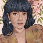 Mi Proyecto del curso: Retrato ilustrado con Procreate. Traditional illustration, Vector Illustration, Digital Illustration, and Portrait Drawing project by Ana M García Linares - 11.23.2020