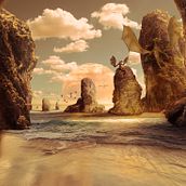 Mi Proyecto del curso: Matte painting cinematográfico. Traditional illustration project by Antonio Domínguez - 11.26.2020