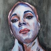 Mi Proyecto del curso: Retrato artístico en acuarela. Un progetto di Pittura ad acquerello di Francisco Villa Rosas - 24.11.2020