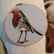 Mi Proyecto del curso: Pintar con hilo: técnicas de ilustración textil. Embroider, and Traditional illustration project by Isa Gomez-Calcerrada Serrano - 11.24.2020