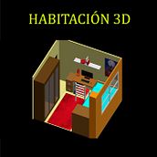Habitación 3D. Un proyecto de 3D y Modelado 3D de Mario Cañas - 28.02.2020