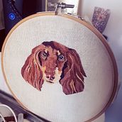 Meu projeto do curso: Needle painting para principiantes. Embroider project by Jessica Cibele Ferreira - 11.24.2020