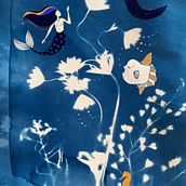 The little mermaid . Children's Illustration, Digital Illustration, and Traditional illustration project by LEVEQUE Agathe - 11.24.2020