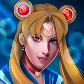 Fan art Sailor moon. Digital Illustration project by Oualid Toudji - 11.25.2020