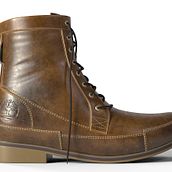 Leather boot. 3D, 3D Design, and 3D Modeling project by Carlos del Hierro López - 11.24.2020