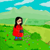 Name: ISO. Creativit, Pixel Art, and Video Games project by Arturo Jimenez - 11.20.2020