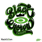 Diseño de logo Black Crown Crossfit. Digital Lettering project by Raúl Marin Montañes - 11.25.2020