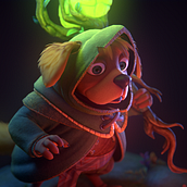 Wiggy Köpek . % Antonio Dell'Aquila tarafından hazırlanan 3D, Animas, on, Karakter Animas, onu, 3D Karakter Tasarımı, Ve 3D Modelleme projesi - 11.25.2020