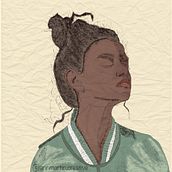 Mi Proyecto del curso: Retrato ilustrado con Procreate. Fine Arts, Drawing, Artistic Drawing, Portrait Drawing, and Digital Drawing project by Anna Martínez Barceló - 08.06.2020
