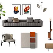 Meu projeto do curso: Cor aplicada ao design de interiores. Design project by Isabel Nunes - 11.26.2020