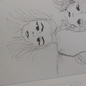 Meu projeto do curso: A arte de desenhar: transforme seus rabiscos em arte. Ilustração tradicional, Desenho a lápis, Desenho, e Sketchbook projeto de Flávia Dos Santos - 08.06.2023