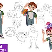 Mi Proyecto del curso: Ilustración y diseño de personajes para cuentos infantiles. Children's Illustration project by Mar Lou - 11.26.2020