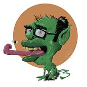 Lagarto Lagarto. Digital Illustration project by dcab553 - 12.03.2020