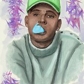 Mi Proyecto del curso: Retrato ilustrado con Procreate. Digital Drawing project by José Robles Rodríguez - 11.26.2020