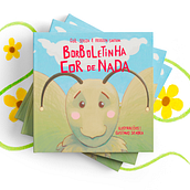 Borboletinha cor de nada. Children's Illustration project by Gustavo Seabra - 11.27.2020