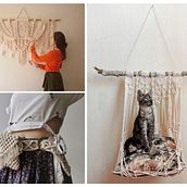 Macramé & Weaving . Macramé project by Ana Luz Valenzuela - 03.10.2021