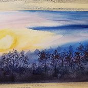 Watercolors. Pintura em aquarela projeto de boriana_atanassova - 27.11.2020