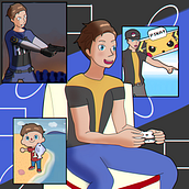 Mi Proyecto del curso: Ilustración digital con influencia manga. Digital Drawing project by Kenneth Salas Leon - 11.28.2020