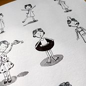 Meu projeto do curso: A arte de desenhar: transforme seus rabiscos em arte. Drawing project by Paola Delgado - 12.04.2020