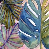 My project in Botanical Watercolor for Patterns course. Watercolor Painting project by arancillo.lea - 11.28.2020