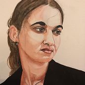 My project in Watercolor Portrait from a Photo course. Watercolor Painting project by alberto.pasquale2010 - 12.09.2020
