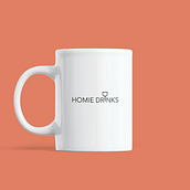 Branding Mug Homie Drinks. Br, ing, Identit, and Logo Design project by Valeria Ferro - 11.28.2020