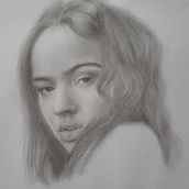 Nuevo proyecto Rosalía . Un proyecto de Dibujo de Retrato de ncadeb - 28.11.2020