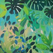 BOTANICUM - exhibition of paintings Ein Projekt aus dem Bereich Malerei mit Acr und l von Joanna Pongowska - 27.04.2017
