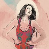 The Future Is Female | Berlin Boudoir . Ilustrație editorială & Ilustrație tradițională de Monika Kozub - 11.29.2020