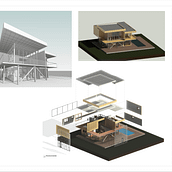 Mi Proyecto del curso: Casa Dom  - Diseño y modelado arquitectónico 3D con Revit. Un proyecto de 3D, Arquitectura, Arquitectura digital, Arquitectura interior, Modelado 3D y Visualización arquitectónica de Fabian Mauricio Guerrero Arteaga Identificado con cc 1085321110 - 29.11.2020