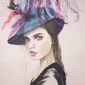 Mi Proyecto del curso: Retrato en acuarela a partir de una fotografía. Watercolor Painting project by roswithasart - 11.29.2020