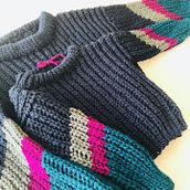 Mi Proyecto del curso: Crochet: crea prendas con una sola aguja. Fiber Arts project by magonzat - 11.29.2020