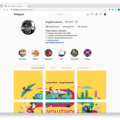 Mi Proyecto del curso: Creación de un porfolio de ilustración en Instagram. Portfolio Development, Traditional illustration & Instagram project by Ángel Svoboda - 11.30.2020