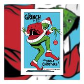 You're a mean one! Christmas inspired poster. . % pelsworth1994 tarafından hazırlanan Geleneksel illüstras, Ve on projesi - 11.30.2020