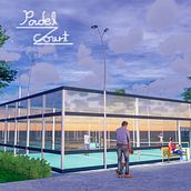Padel Court . Een project van  3D-ontwerp van April joy melendres - 20.11.2020