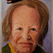 My project in Realistic Portrait with Coloured Pencils course. Oil Painting project by chris7.papas7 - 11.30.2020