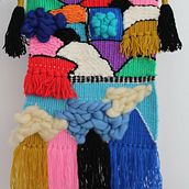 Mi Proyecto del curso: Introducción al tejido en telar de bastidor. Un progetto di Fiber Art di Carolina Velandia - 30.11.2020