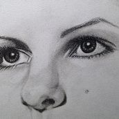 Portrait of a woman. Een project van  Artistieke tekening van Светлана Новикова - 30.11.2020