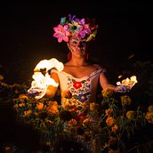 Noche de muertos. Un projet de Photographie de portrait de adanmtorres - 30.11.2020