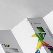 Creditalia - Project Financing Four Folder. Un proyecto de Diseño gráfico de Riccardo Bianchi - 01.12.2020