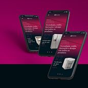Electrolux products page. Digital Design project by Anderson Oliveira - 12.01.2020