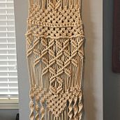 Mi Proyecto del curso: Macramé: nudos básicos y complejos . Macramé project by Oscar Harfush - 12.01.2020
