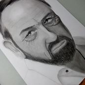 Mi Proyecto del curso: Retrato realista con lápiz de grafito. Pencil Drawing project by simonagulopez - 12.01.2020