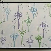 Diseño de estampados textiles. Acuarela. Design, Fashion Design, and Printing project by martaricart - 12.02.2020