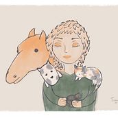My project in Artistic Illustration: Draw from Your Imagination course. Artistic Drawing project by Marina Tsarkova - 12.02.2020