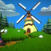 Mi Proyecto del curso: Modelado de escenarios low poly para videojuegos. 3D project by César Martín - 12.02.2020