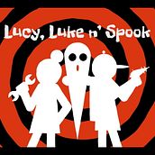 Lucy Luke n' Spook. Animação, Animação 2D, Animação de personagens, Cinema, Cinema, Vídeo e TV, Concept Art, e Design de personagens projeto de David Martinez Martin - 28.06.2020